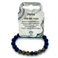 Oeil de Tigre et Pierre de Lave (Bracelet)
