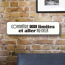Charger l&#39;image dans la galerie, Connaître ces limites  - Plaque en Tôle
