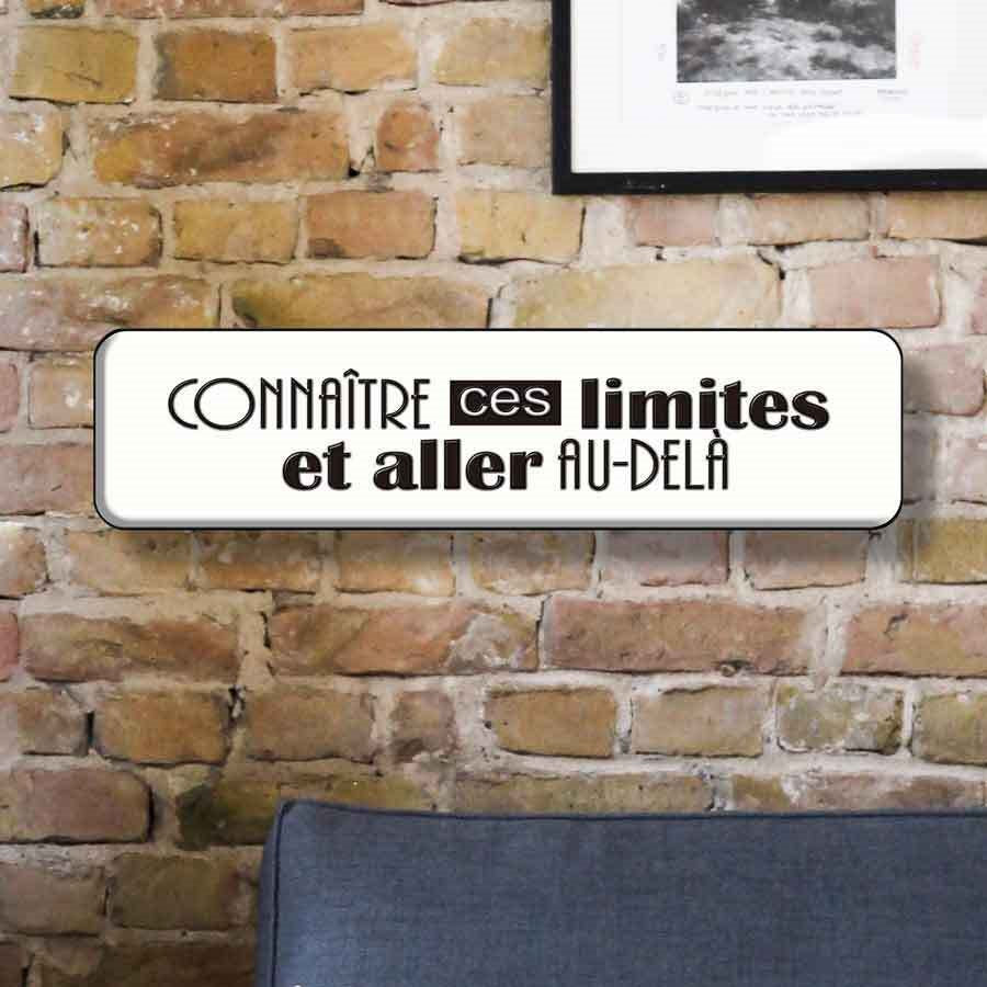Connaître ces limites  - Plaque en Tôle