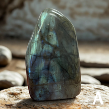 Charger l&#39;image dans la galerie, LABRADORITE EN FORME LIBRE AUTOPORTANTE
