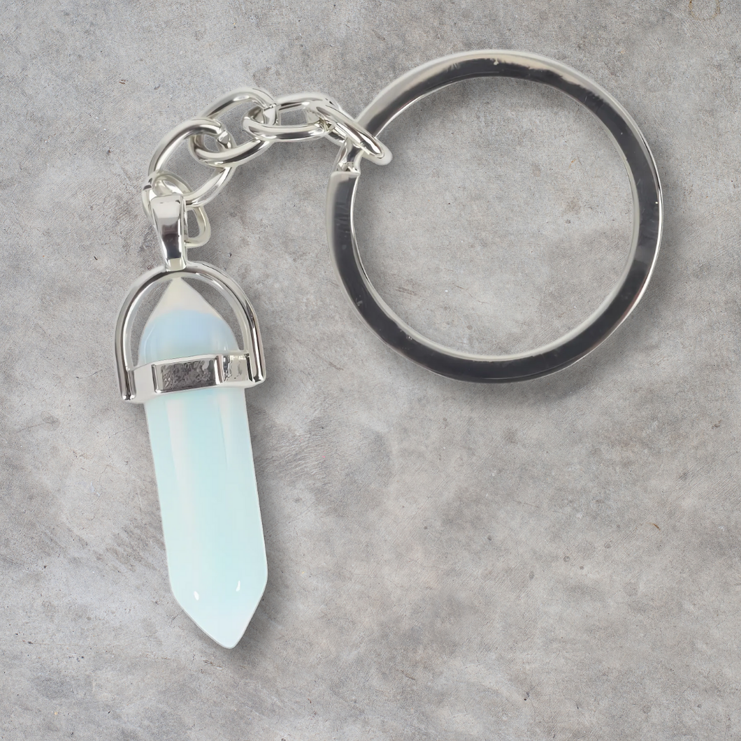Porte-clés DOUBLE POINTE : OPALITE