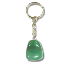 Charger l&#39;image dans la galerie, PORTE-CLÉS - PIERRE ROULÉE AVENTURINE VERTE
