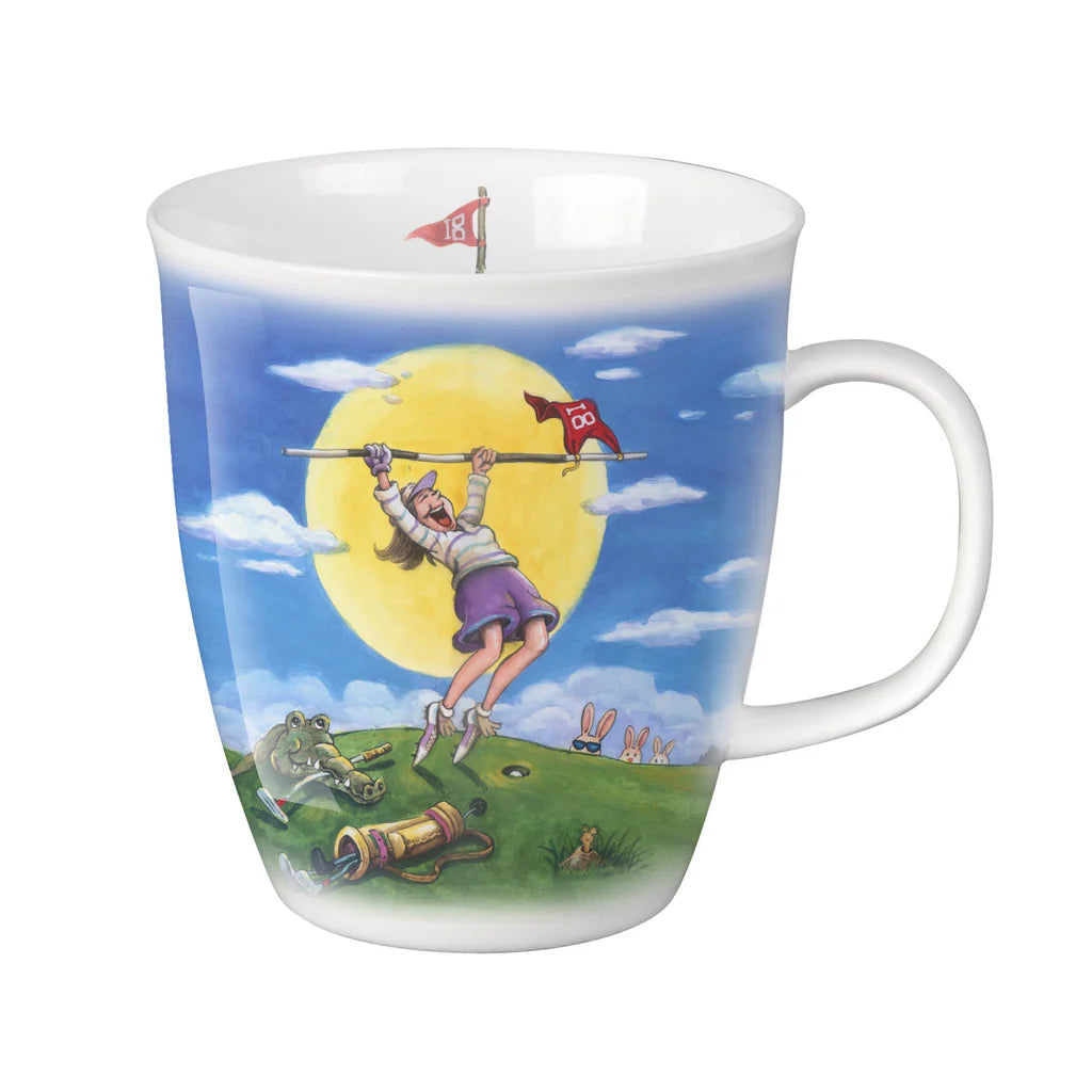 Lady's Birdie sur le parcours de golf