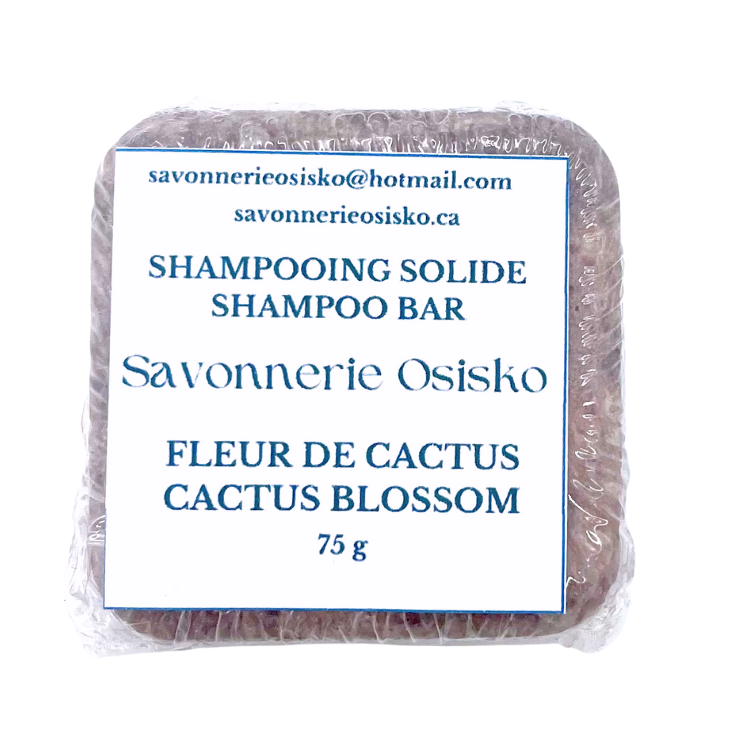 Shampooing Solide à la Fleur de Cactus (cheveux normal )