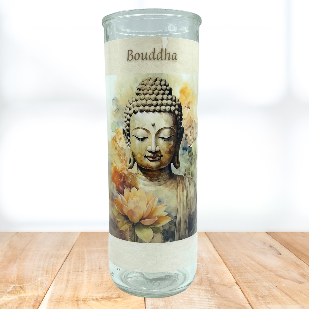 Bouddha dans un cadre  ( pastel )