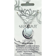 Howlite Coeur sur Chaine