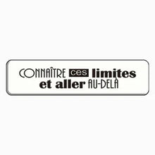 Charger l&#39;image dans la galerie, Connaître ces limites  - Plaque en Tôle
