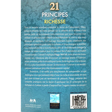 Charger l&#39;image dans la galerie, 21 Principes De La Richesse Livre
