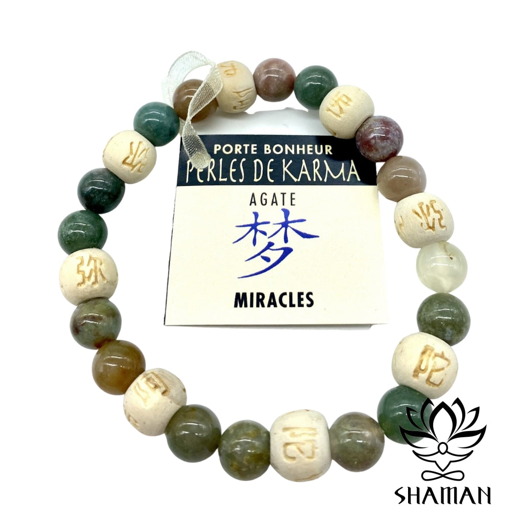Agate/miracles Bracelets