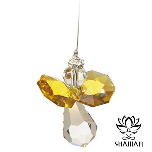 Ange De Cristal Topaze Capteur Soleil