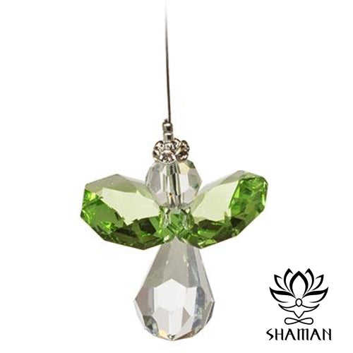 Ange De Cristal Vert C308 Capteur Soleil