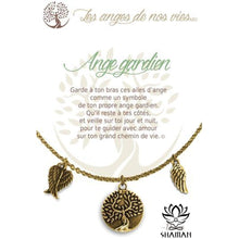 Charger l&#39;image dans la galerie, Ange Gardien Laiton Collier
