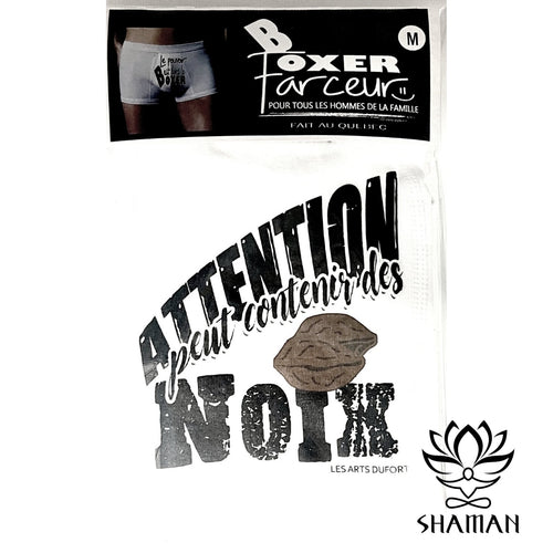 Attention Peut Contenir Des Noix Boxeur
