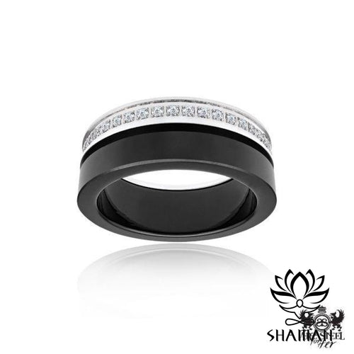 Bague En Acier Inoxydable Ssr17B Grandeur 8 Bague