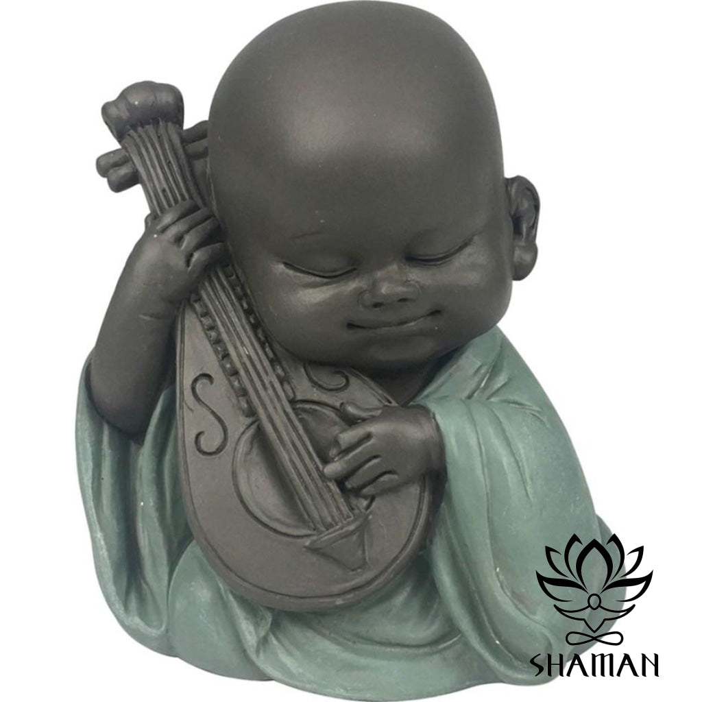 Bébé Bouddha Mandoline Moine