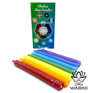 Boîte De 20 Bougies Chakras Chandelle