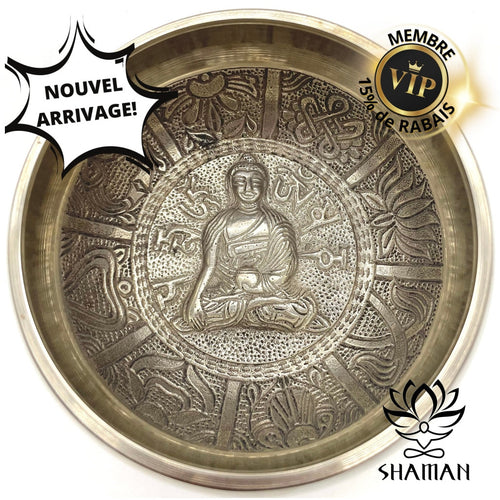 Bol Chantant Bouddha Argent/Silver (5)