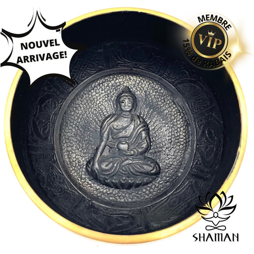 Bol Chantant Bouddha Cuivre Et Noir/Cooper And Black (7)