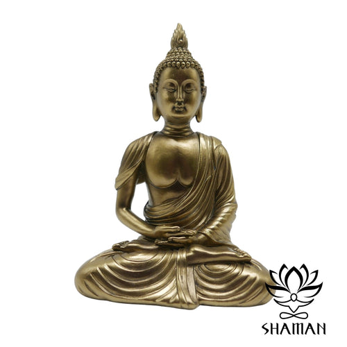 Bouddha Or Méditation 12 Cm