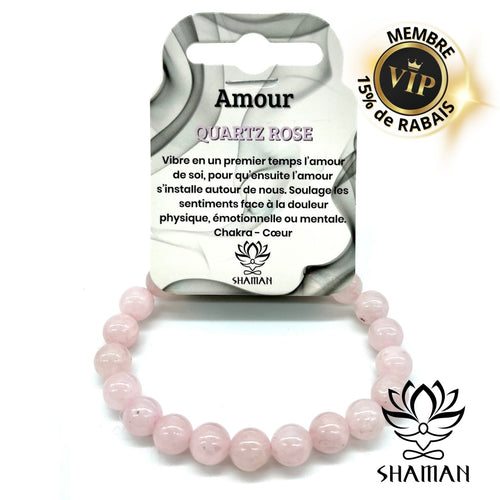 Bracelet De Quartz Rose Bracelets