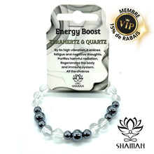 Charger l&#39;image dans la galerie, Bracelet De Terahertz Et Quartz Clair Bracelets
