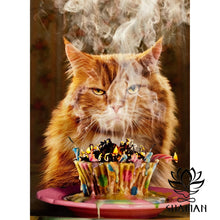 Charger l&#39;image dans la galerie, Carte Birthday Cupcake Anglais De Souhaits
