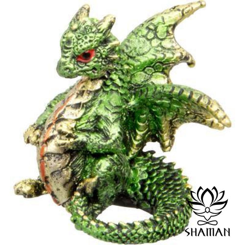 Figurine Dragon Vert