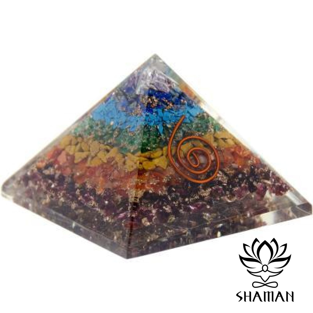 Grande Pyramides Des Chakras En Orgonite Promotion