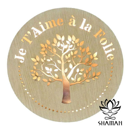 Je Taime À La Folie Arbre De Vie Lumineux