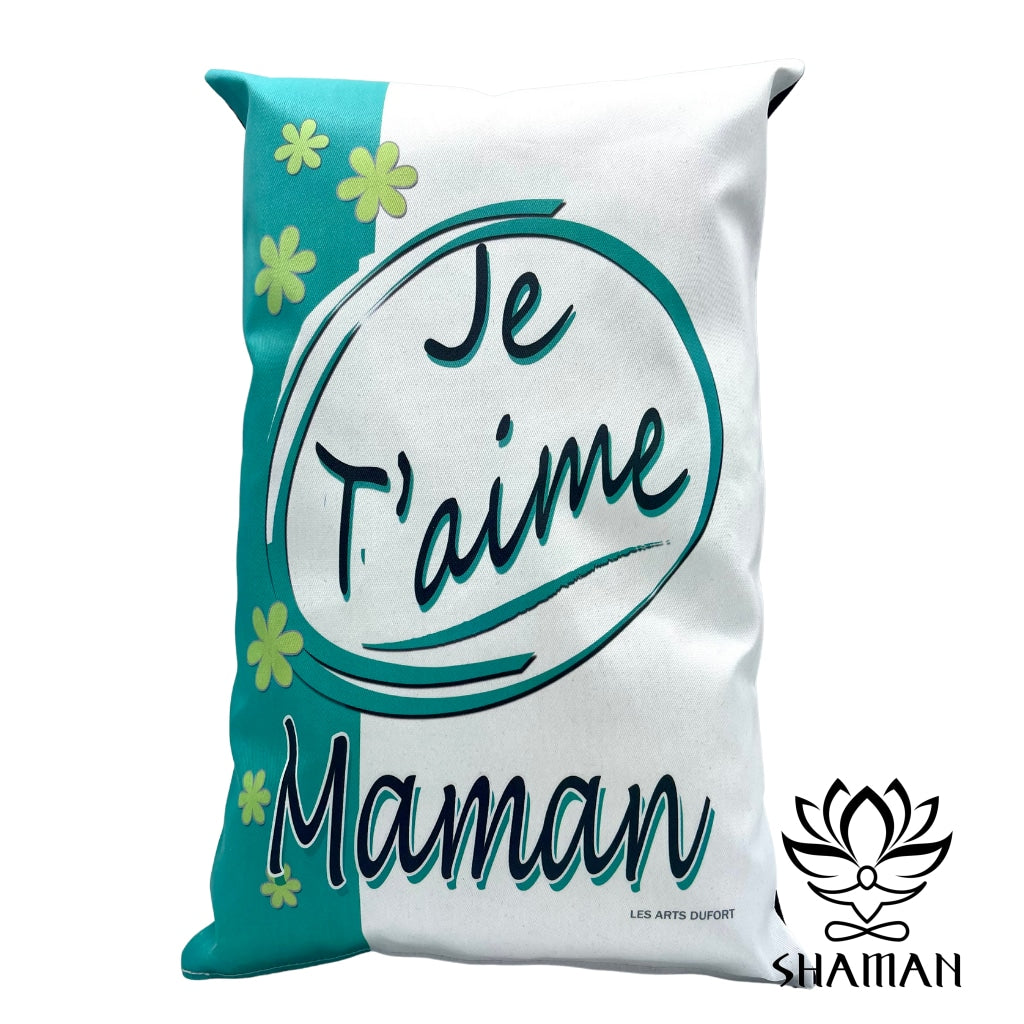 Je Taime Maman (Vert) Coussin