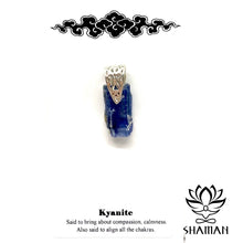 Charger l&#39;image dans la galerie, Kyanite (Cyanite) Bleu Pendentif Pierre
