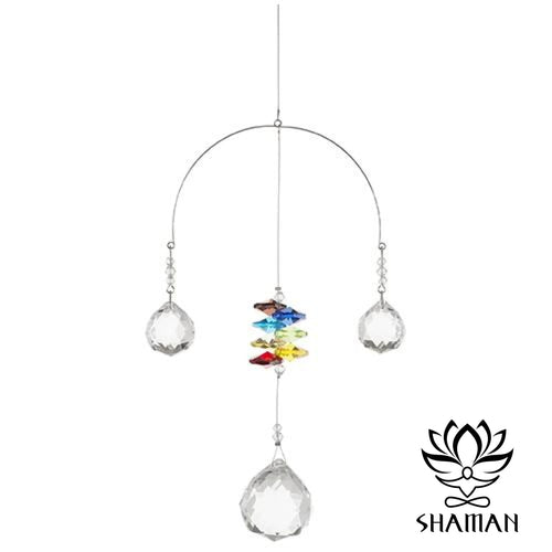 Mobile Arc-En-Ciel Chakra C312-1 Capteur De Soleil