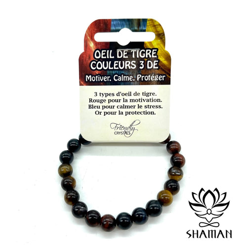Il De Tigre 3 Couleurs Bracelets