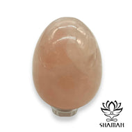 Oeuf En Quartz Rose Avec Support Pierres Et Cristaux