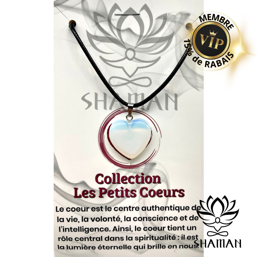 Opalite Collection Les Petits Coeurs Pendentifs Shaman