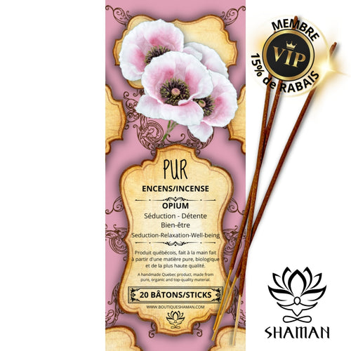Opium (Fleur / Flower) Encens Pur Shaman