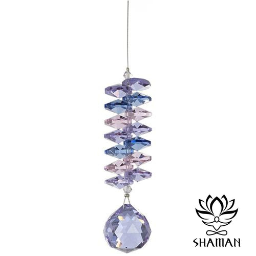 Petits Glaçons De Cristal Lilas C322S Capteur Soleil