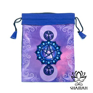 Pochette Avec Pentacle 6 X 8 Pochette De Cotton
