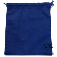 Pochette En Cotton 6 X 7 Bleu Foncé Pochette De Cotton
