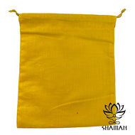 Pochette En Cotton 6 X 7 Jaune Pochette De Cotton