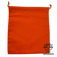 Pochette En Cotton 6 X 7 Orange Pochette De Cotton