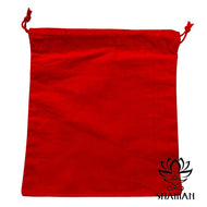 Pochette En Cotton 6 X 7 Rouge Pochette De Cotton