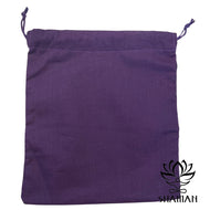 Pochette En Cotton 6 X 7 Violet Pochette De Cotton