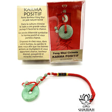 Charger l&#39;image dans la galerie, Porte Bonheur Feng Shui Karma Positif/jade

