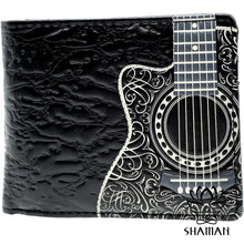 Charger l&#39;image dans la galerie, Portefeuille Vegan Guitare Acoustique Portefeuille
