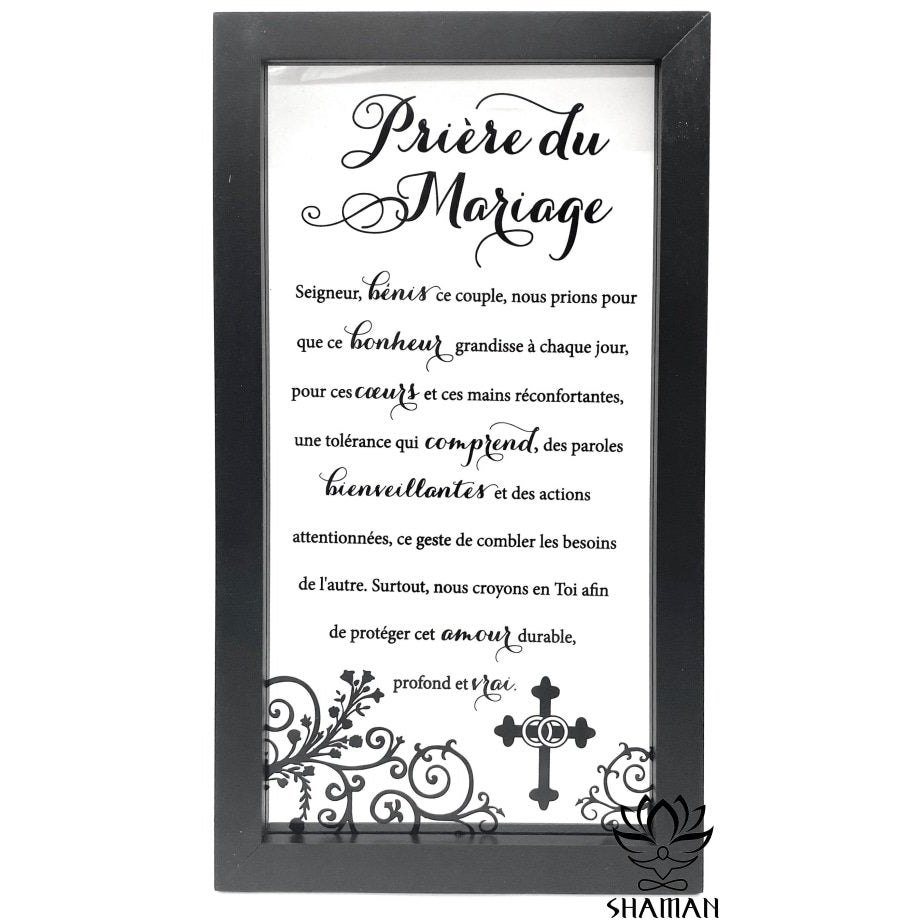 Prière Du Mariage Cadre
