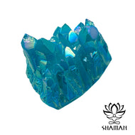 Quartz Aura Turquoise 269.4G Pierres Et Cristaux