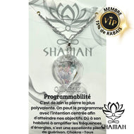 Quartz Pointe De Flèche Sur Chaine Pendentifs Shaman