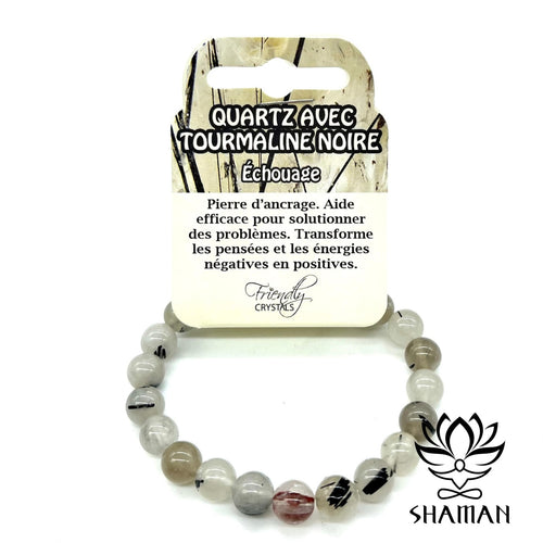 Quartz Tourmaline Bracelets