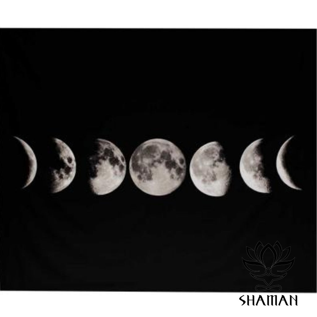 Tapisserie Rayonne Phases De La Lune 58Lx50H Draperie